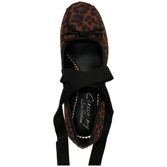 Circus Ny by Sam Edelman Della Lace-up Block-Heel Ballet Pumps - Picture 2 of 4